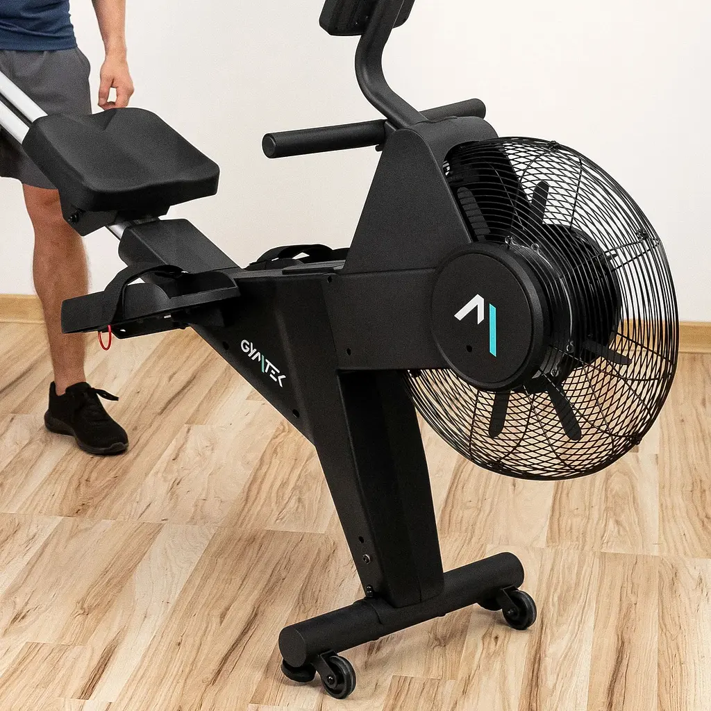 Гребний тренажер Gymtek XR2000 електромагнітний з аеродинамічним навантаженням - фото 10