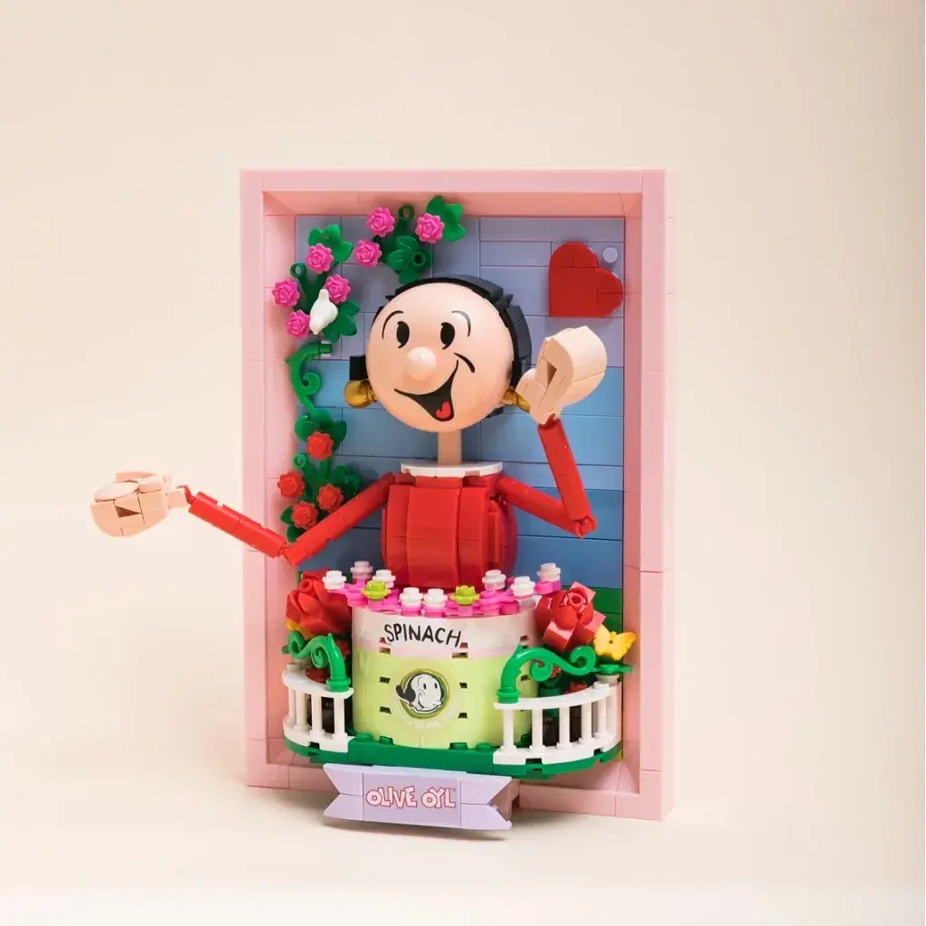 Конструктор Pantasy Popeye Olive Oyl (86404) - фото 2