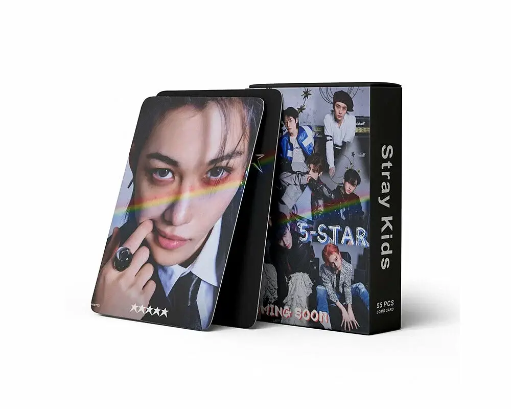 Ломо Карти Lomo Card China Stray Kids / SKZ Стрей Кідс голографічні СС C SK 11