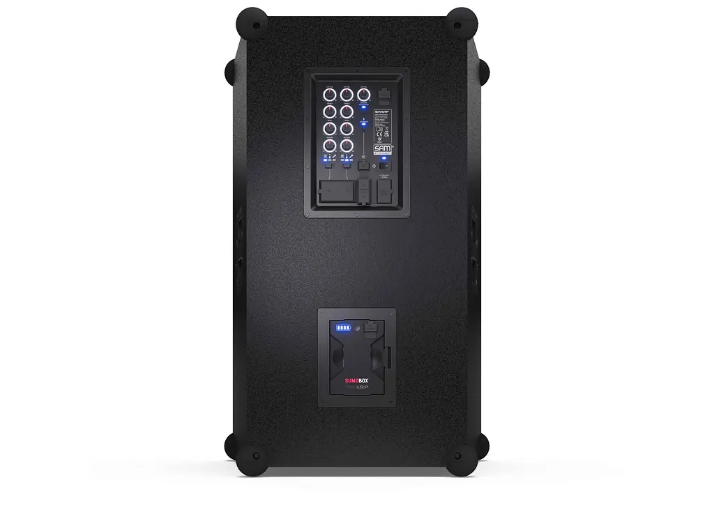 Портативна колонка Sharp CP-LS200 Black - фото 3