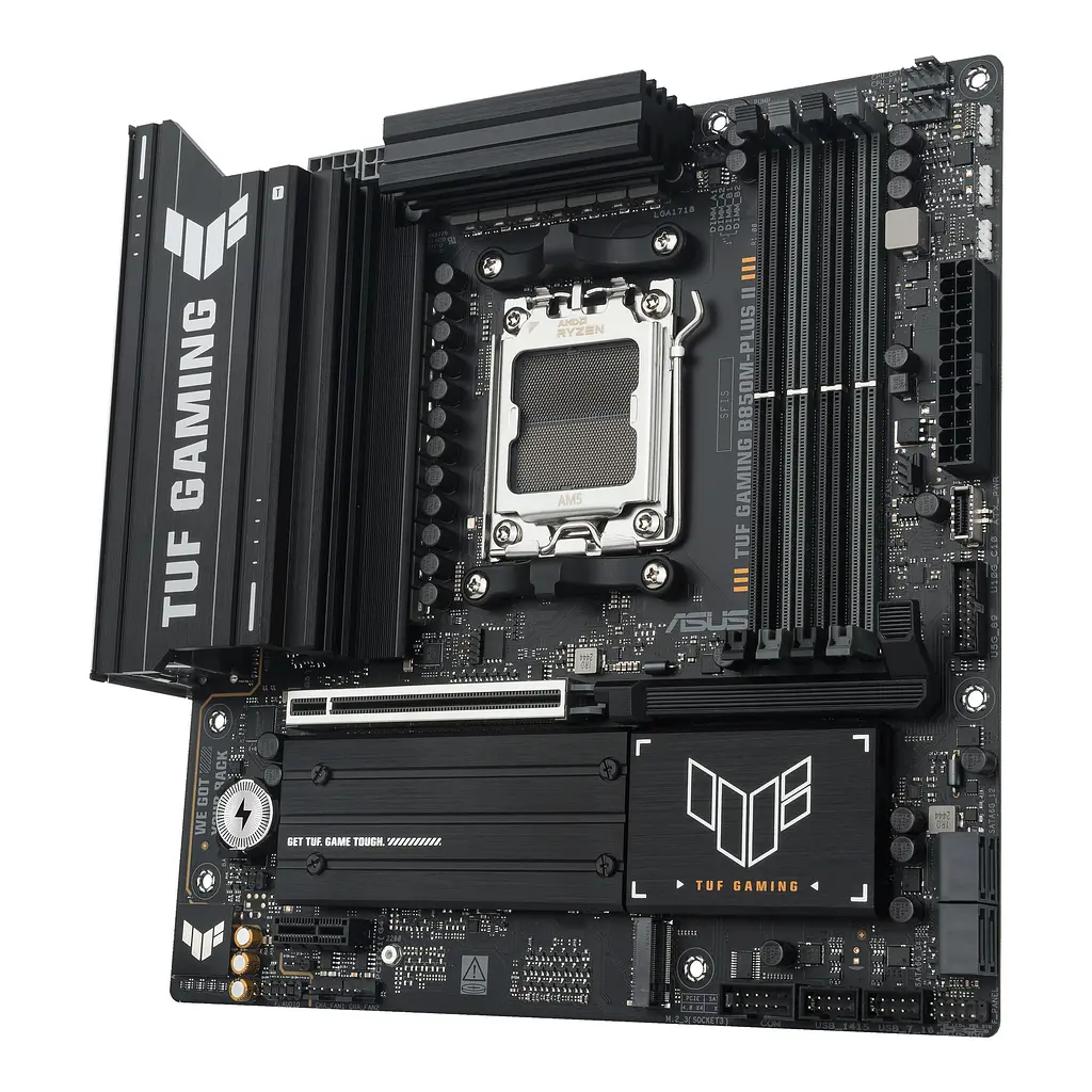 Материнская плата TUF GAMING B850M-PLUS II sAM5 B850 4xDDR5 M.2 HDMI DP mATX Asus teh0019028 - фото 5