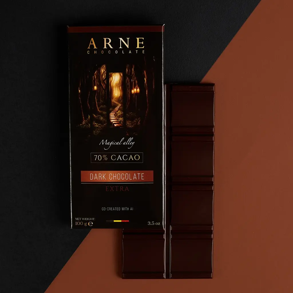 Шоколад черный Arne Extra 70% 100 г - фото 5