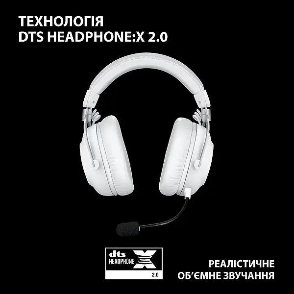 Навушники Logitech G Pro X 2 Lightspeed White (981-001269,910-001270) - фото 7