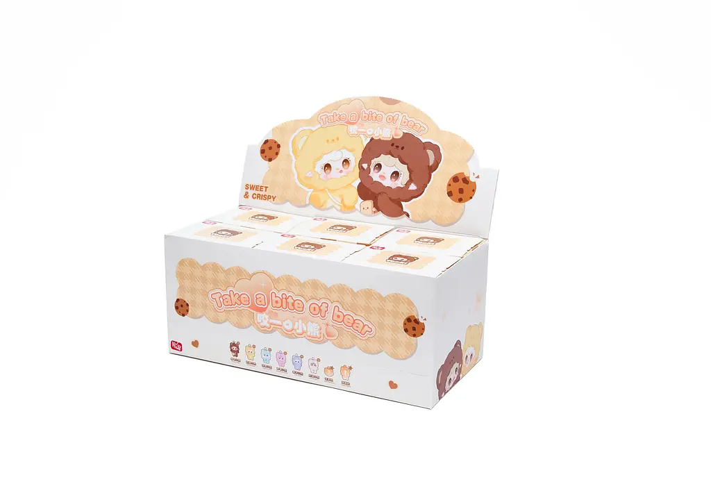 Колекційна м'яка іграшка з кільцем 10/10 Toys "Yooki.Солодкi Ведмедики" (Take A Bite Of The Bear V4) 10_10 Art.2025-8-5 - фото 7