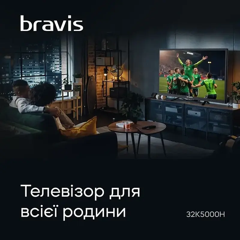 Жидкокристаллический телевизор BRAVIS 32K5000H - фото 5