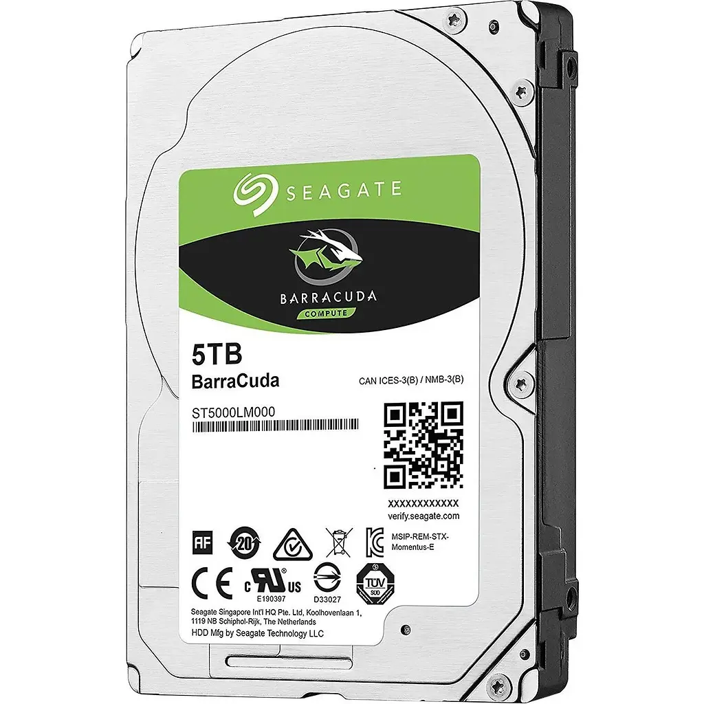 Жесткий диск Seagate BarraCuda 2.5" 5TB 5400rpm 128MB SATAIII (ST5000LM000) - фото 2
