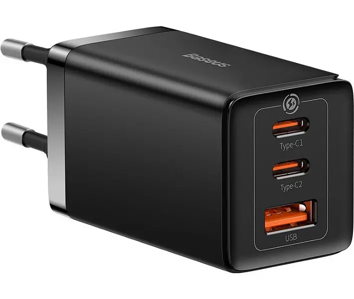 Сетевое зарядное устройство для Baseus 65W GaN5 Pro 3 порта CCGP120201 - фото 4