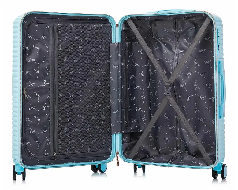 Чемодан Semi Line 20" (S) Light Blue (T5728-1) (DAS303068) - фото 4