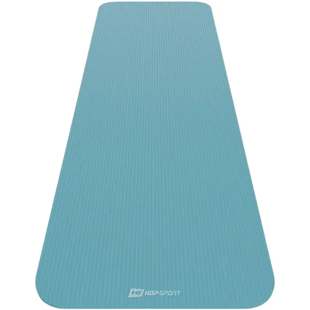 Килимок для йоги Hop-Sport HS-NB010GM NBR 1 см світлий морський - фото 2