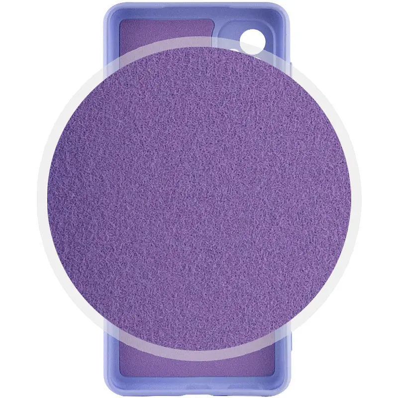 Чохол Silicone Cover Lakshmi Full Camera A для Samsung Galaxy M23 5G / M13 4G Бузковий / Dasheen, Full camera - фото 3