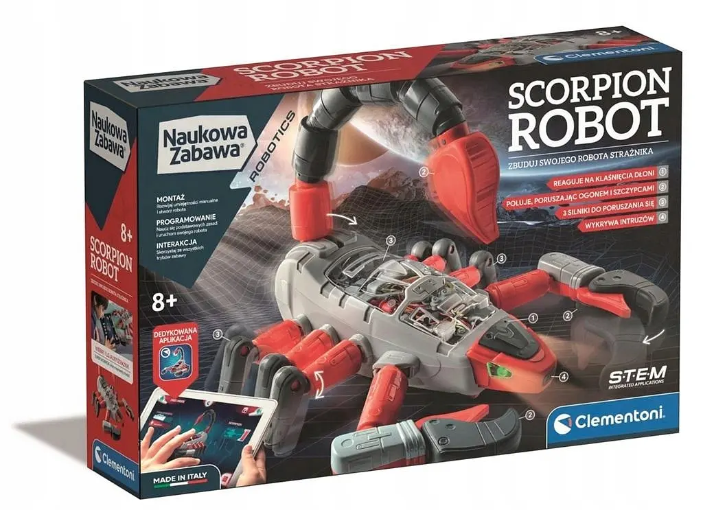 Робот Скорпион Лаборатория робототехники - Clementonі 50718 - фото 1