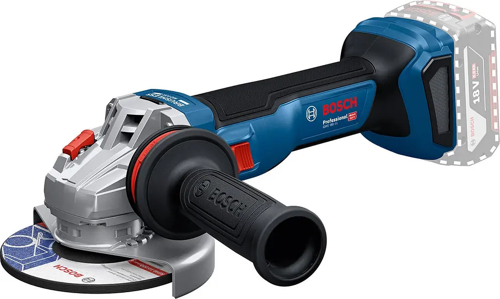 Акумуляторна кутова шліфмашина Bosch GWS 18V-11 Professional без акб та з/п, в картоні