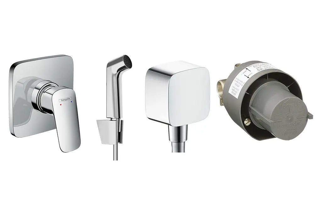 Гігієнічний душ Hansgrohe Logis E лійка хром 20200025