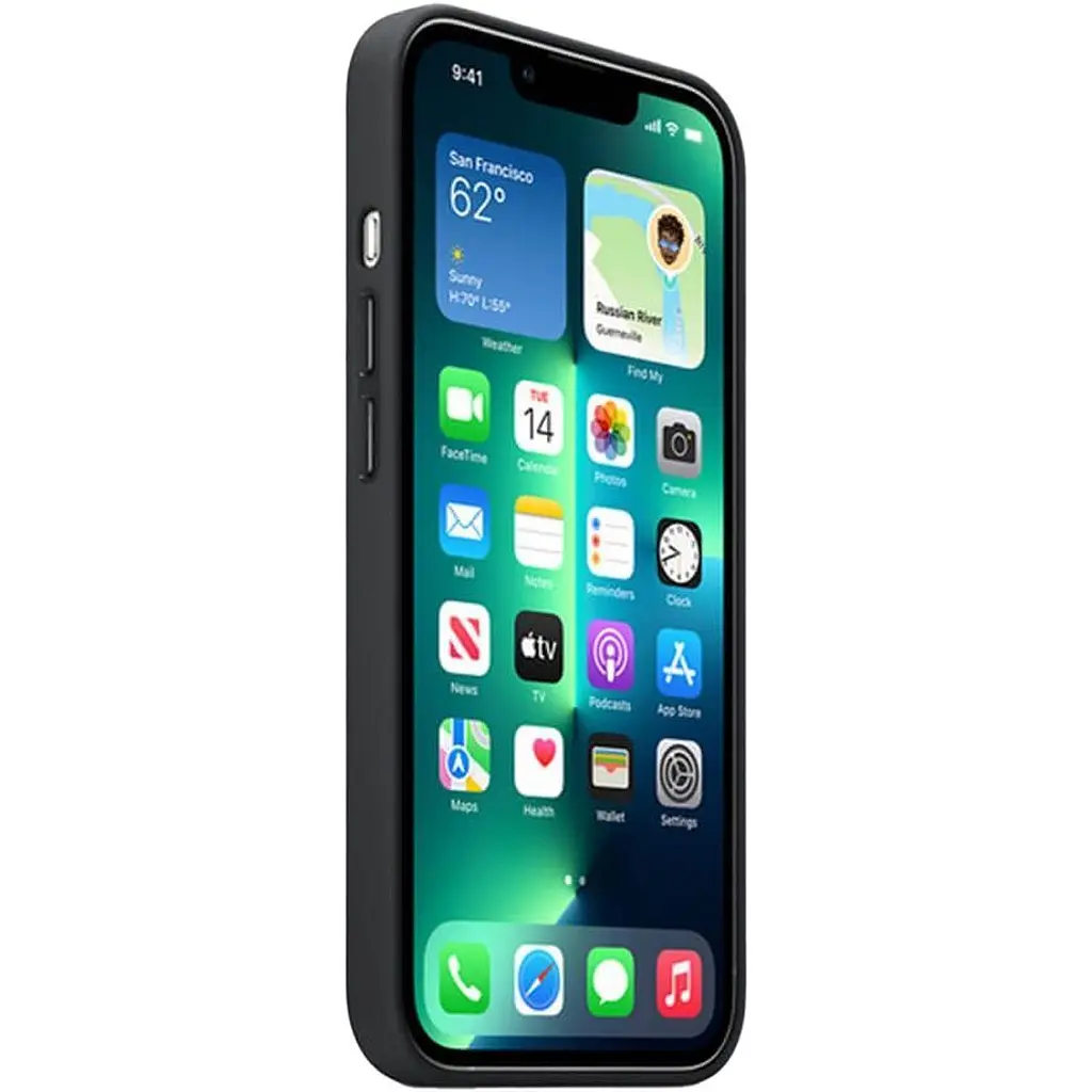 Чохол New Case with MagSafe для Apple iPhone 13 Pro Black AA [138832] - фото 5