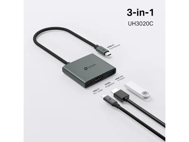 USB-хаб TP-LINK UH3020C - фото 2