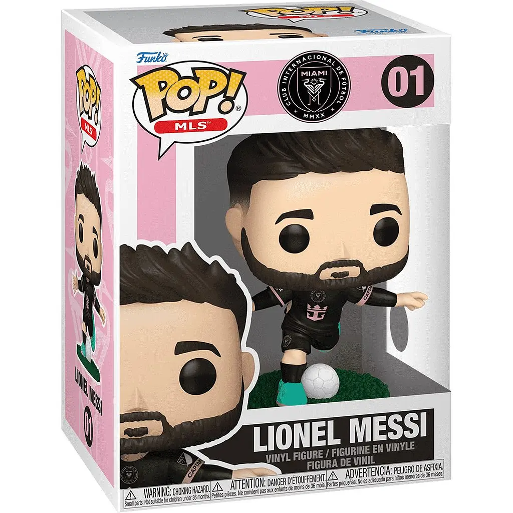 Фігурка Funko Pop! Football: Інтер Майамі - Ліонель Мессі (виїзна форма) 9.9см (88617) [171958] - фото 3