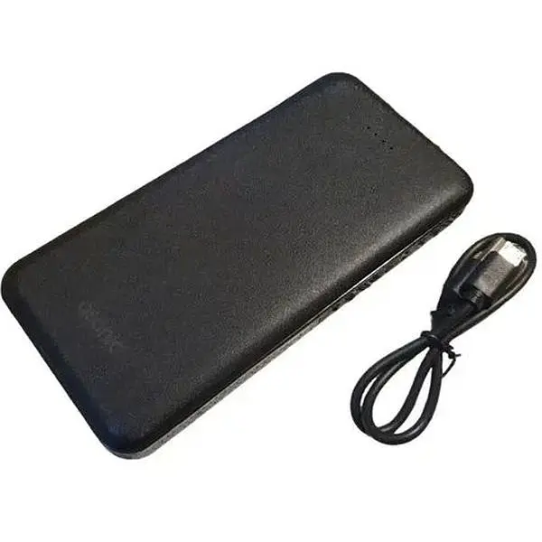 Портативний зарядний пристрій Asonic P10 10000 mAh з індикатором заряду чорний - фото 4