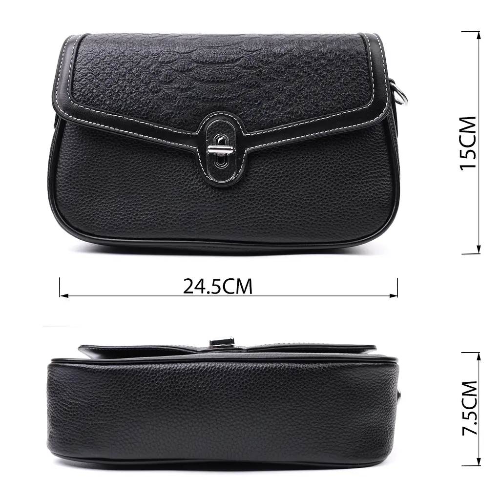 Жіноча шкіряна сумка Vintage 24.5х15х7.5 см sum0026576 - фото 3