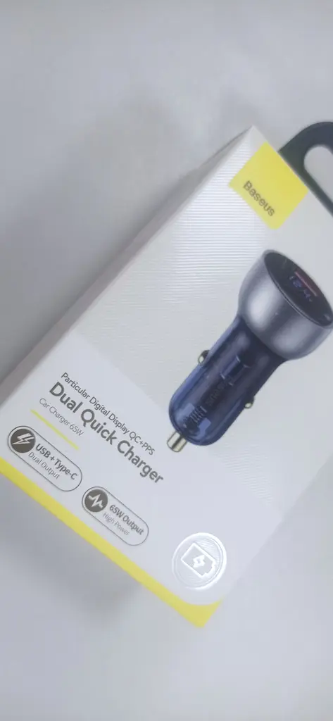 Автомобильное зарядное Baseus Particular Dual Charger 65w cckx-c0a - фото 3