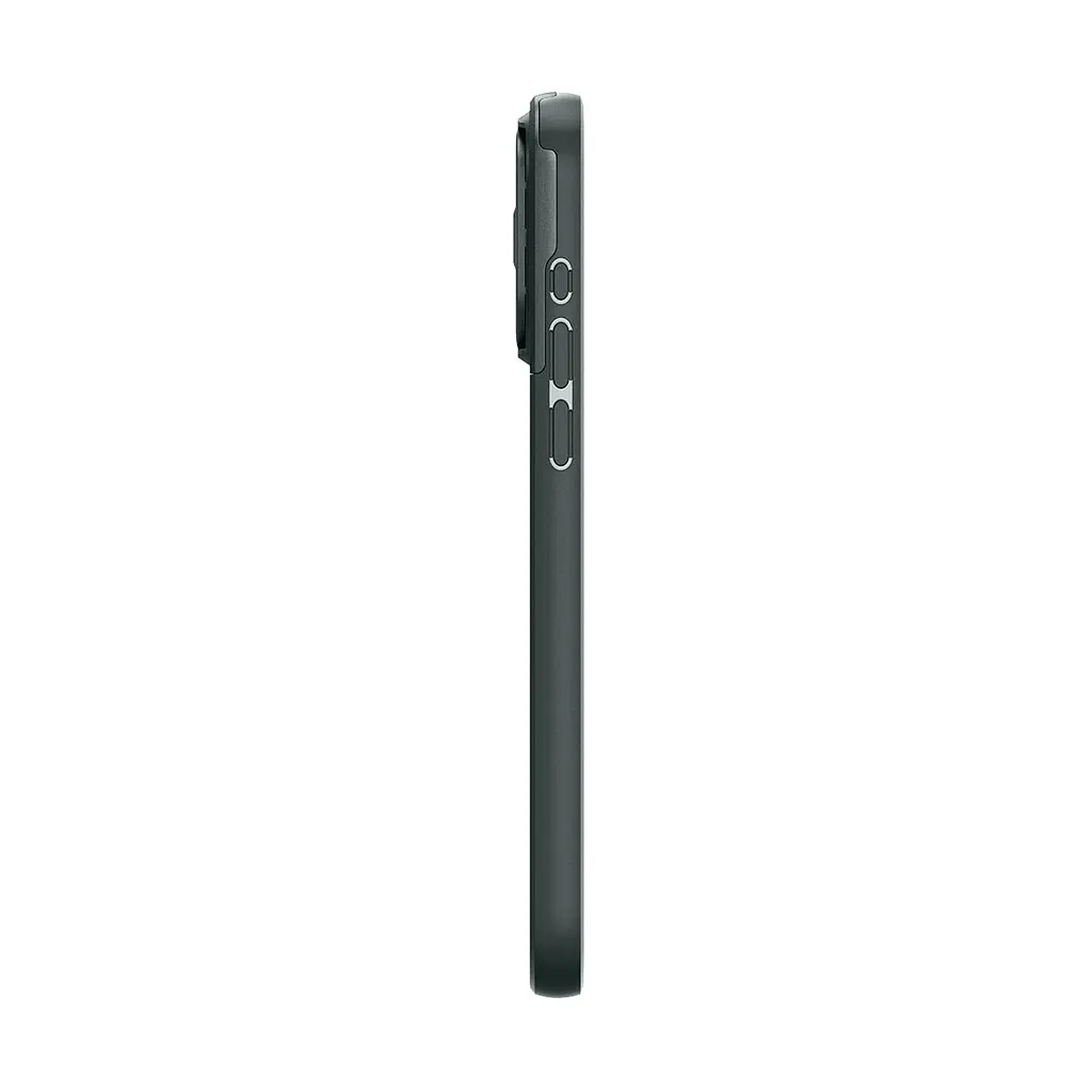 Чехол Spigen Optik Armor MagSafe для iPhone 15 Pro Abyss Green (ACS06739) + защитное стекло - фото 5