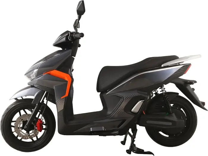 Электроскутер Двухместный Crosser V3 (2500W, 72V/35Ah) Черный - фото 2