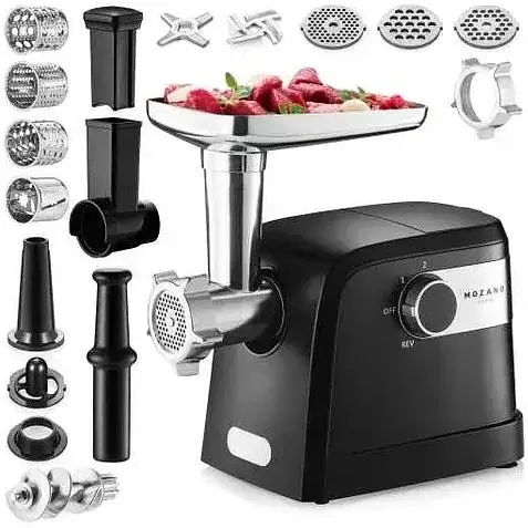 М'ясорубка Mozano AGD/MAS/01#CZA 2000 Вт - фото 5