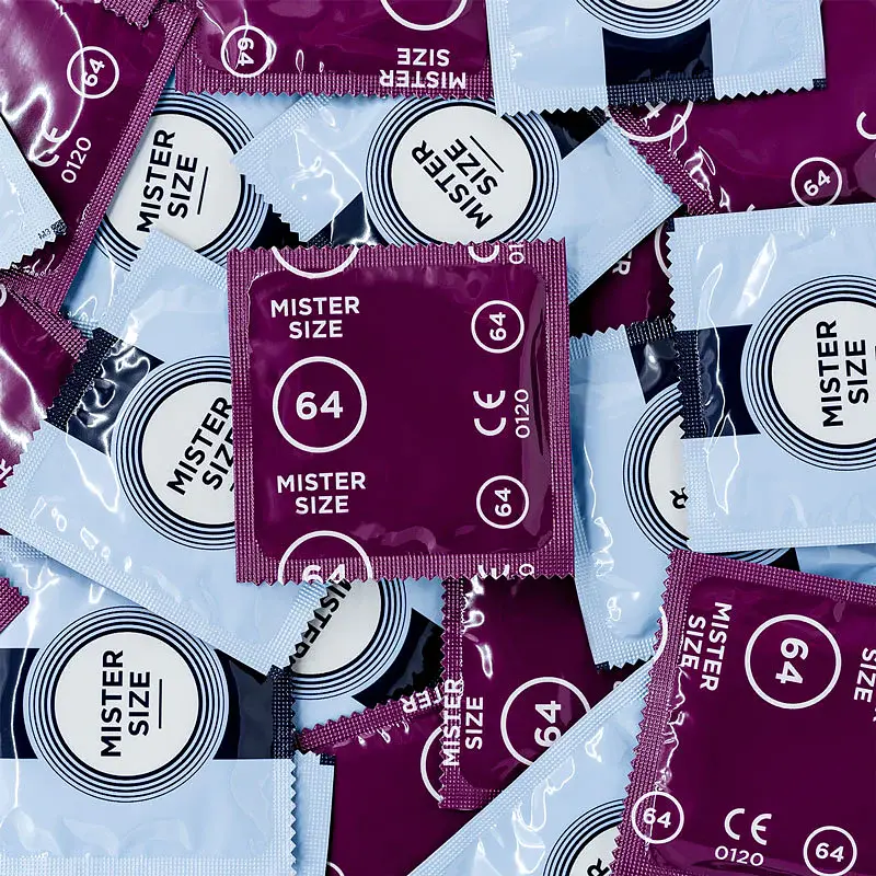 Презервативи різного розміру Mister Size, 64 мм - фото 2