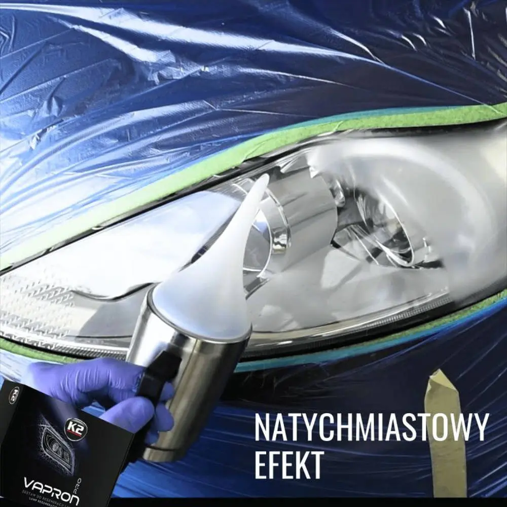 Набір для парової регенерації фар K2 VAPRON pro lamp regeneration kit 600 мл (D7900) - фото 4