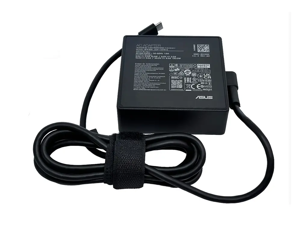 Блок живлення (зарядка) для ноутбука Asus 130W USB Type-C (5V - 3A; 9V - 3А; 15V - 3А; 20V - 6.5А) ADP-130HB B від Asus, 130W, 5V, 9V, 15V, 20V, 3A, 6.5A, USB Type-C - фото 5