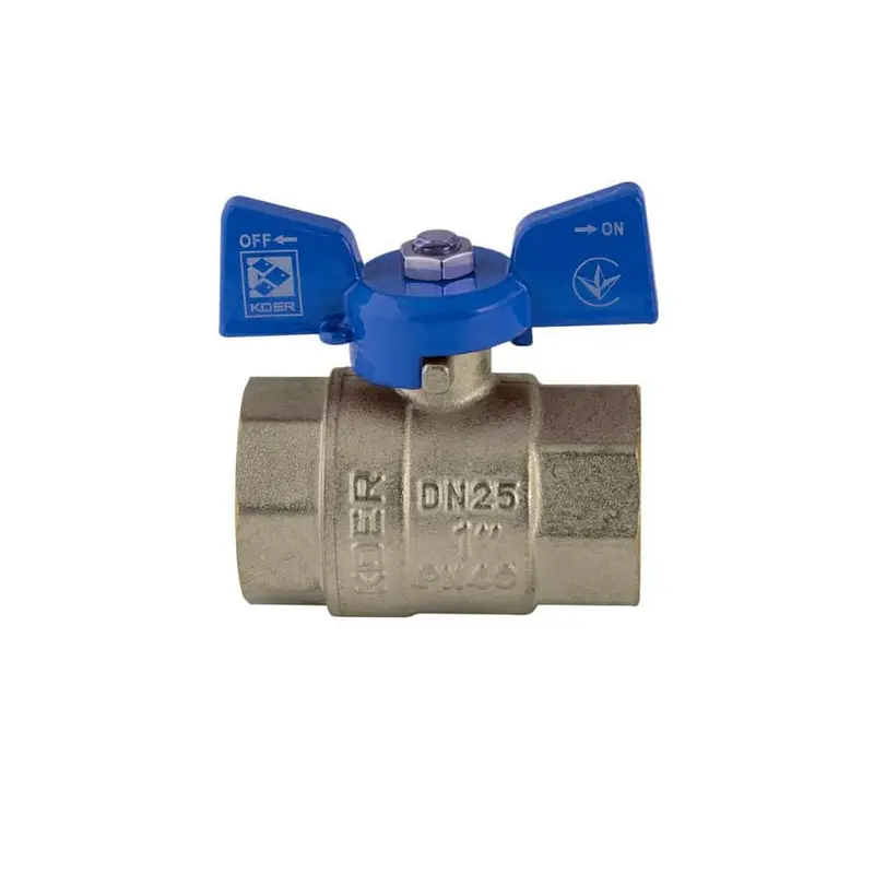 Кран кульовий Koer 1" ГГМ (KR.217.B) синій KR2718 - фото 2