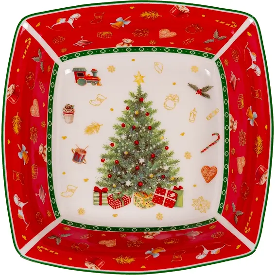 Набор блюд Lefard Christmas delight 16x4.5 см 2 шт. (985-158) - фото 3