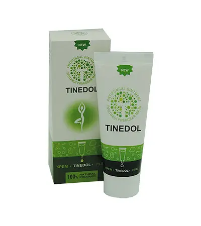 Крем для лікування та профілактики грибка нігтів Tinedol