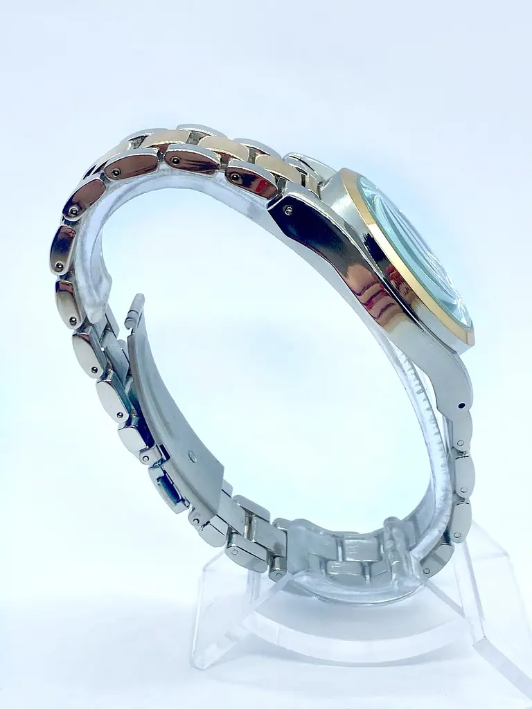 Наручний годинник жіночий No Brand Rolex Золотисто-срібний (IBW900SYO) - фото 4