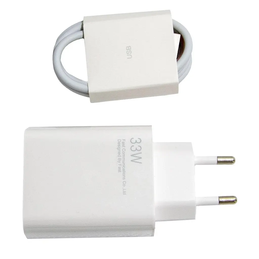 Набір адаптер для зарядки 33W Power adapter Suite і повербанк для телефону на 10400mAh чорний - фото 4
