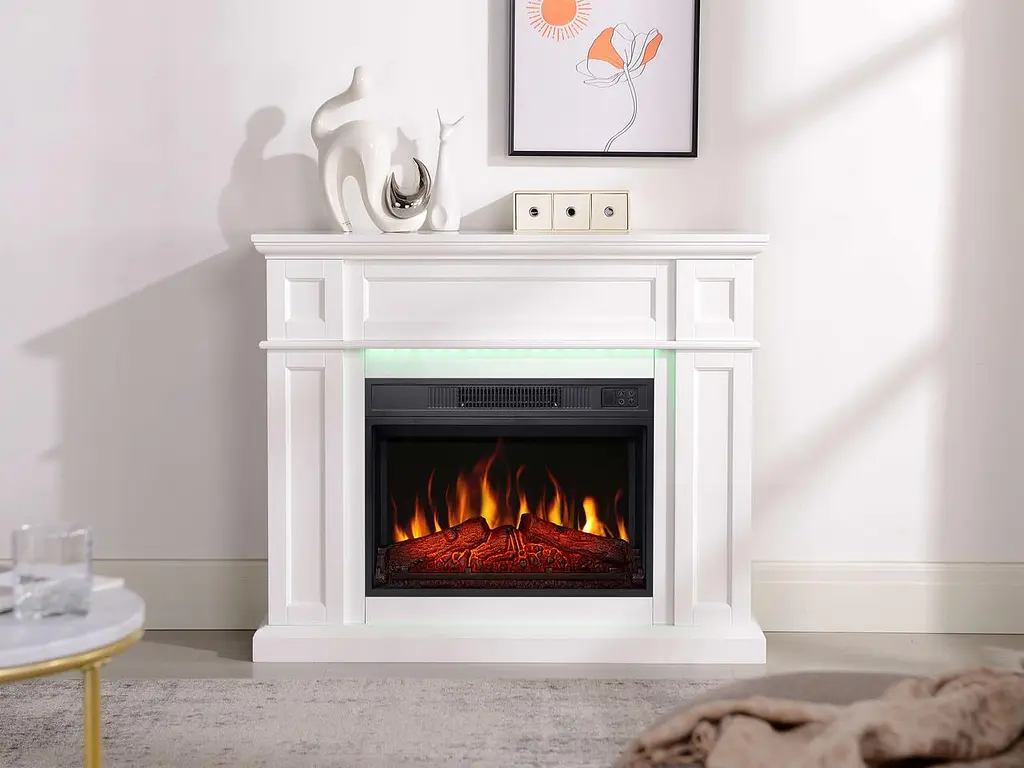 Камінокомплект ArtiFlame Linz AF23S білий з LED підсвічуванням - фото 8