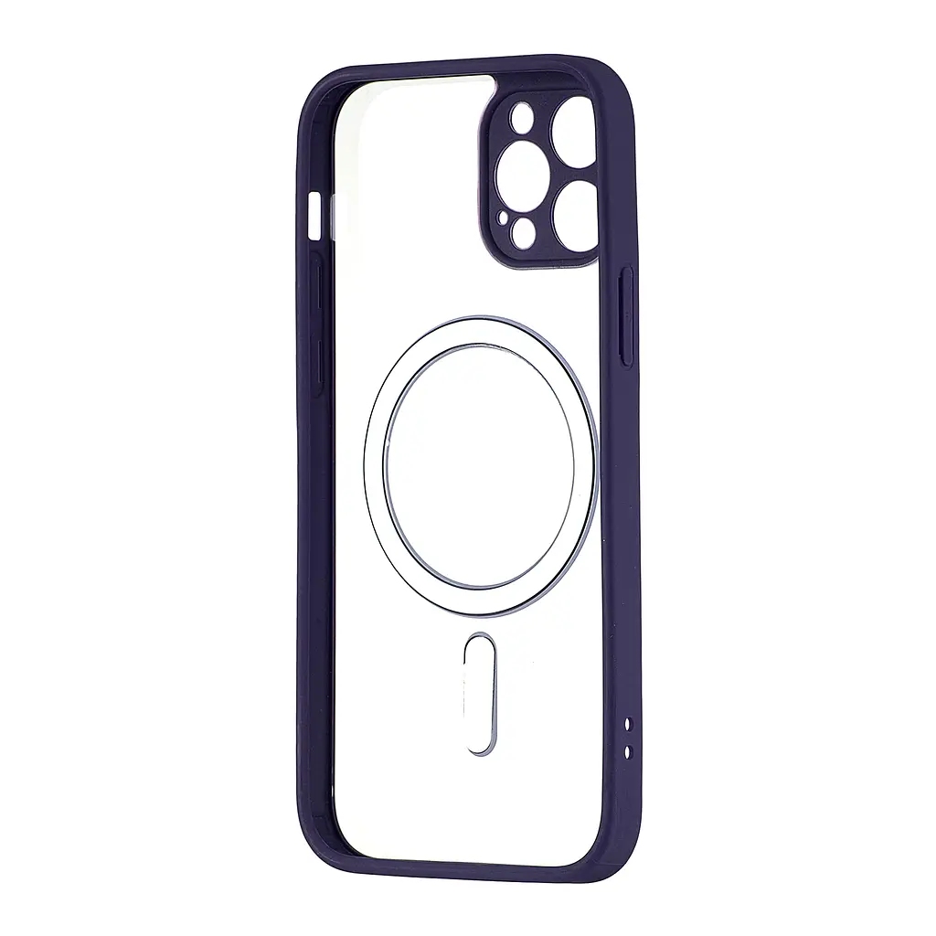 Чохол Color Edge with MagSafe (Protected Camera) iPhone 12 Pro Deep Purple - фото 3
