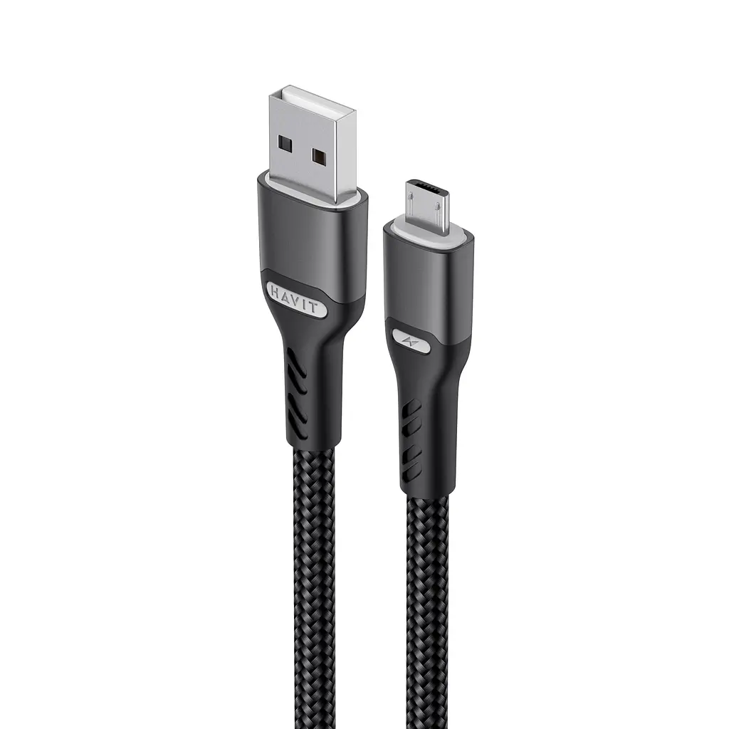 Кабель Micro USB HAVIT HV-CB6215 3A 1м HAVIT (27809-000) - фото 2