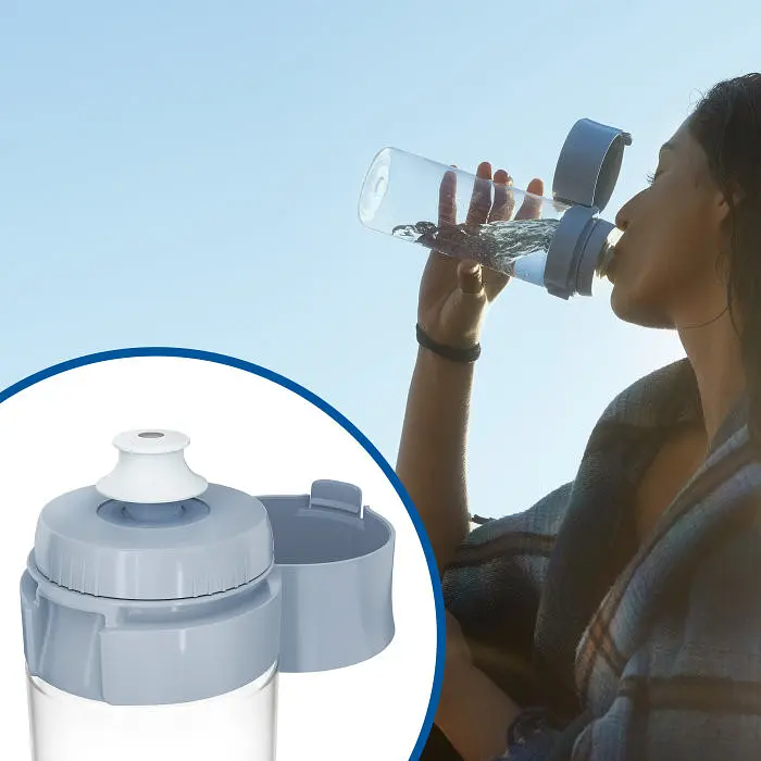 Фільтр-пляшка Brita Vital 600 мл блакитна (1052262) - фото 6
