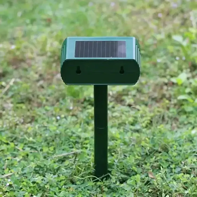 Стационарный отпугиватель собак и кошек на солнечной батарее Garden Protector - фото 3