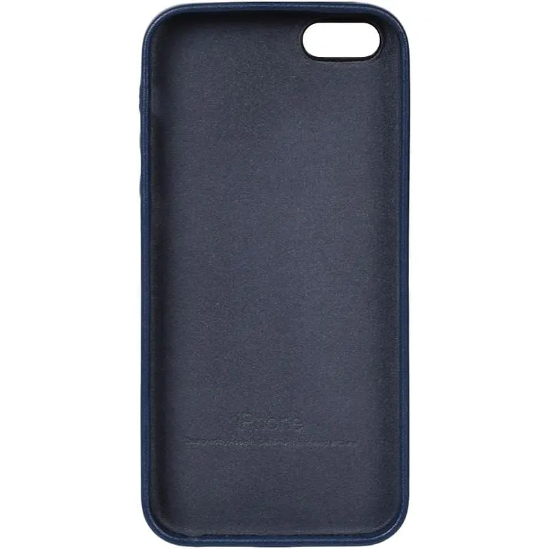 Чохол-накладка Toto Leather Case Apple iPhone SE/5s/5 Blue - фото 2