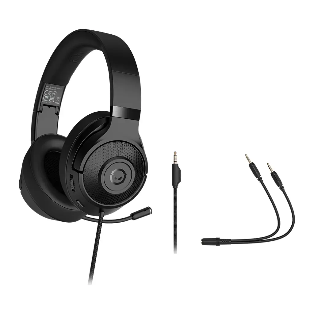 Навушники Lorgar Noah 101 Gaming 3.5 мм Black (LRG-GHS101B) - фото 5