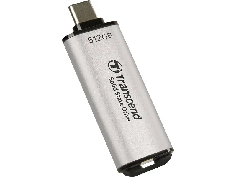 SSD-накопичувач Transcend ESD300 512 GB Silver (TS512GESD300S) - фото 6