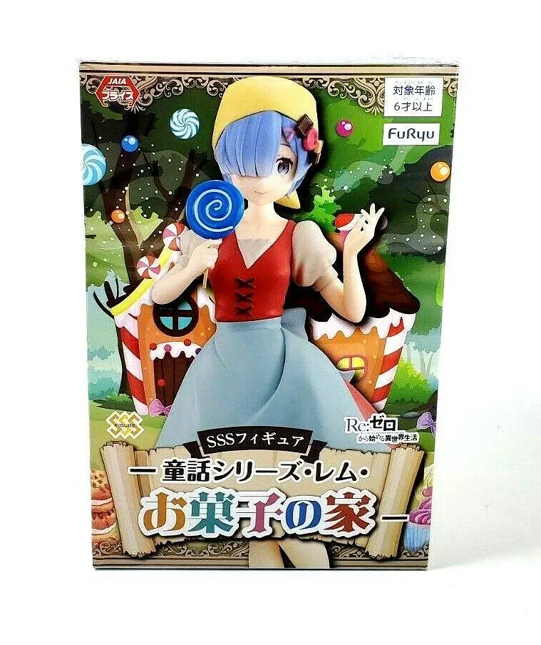Фігурка FuRyu Рем Ре Зеро Rem Re Zero Candy House Льодяники PCS 21 см WST RZ RE 148 - фото 7