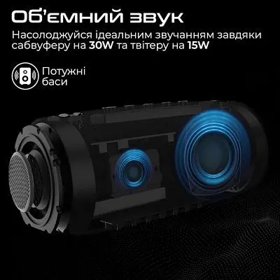 Акустична система HiFuture Gravity Black (gravity.black) - фото 2