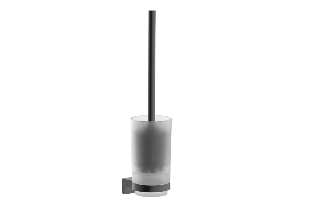 Йоржик для унітаза Hansgrohe AddStoris S brushed black chrome 41782340