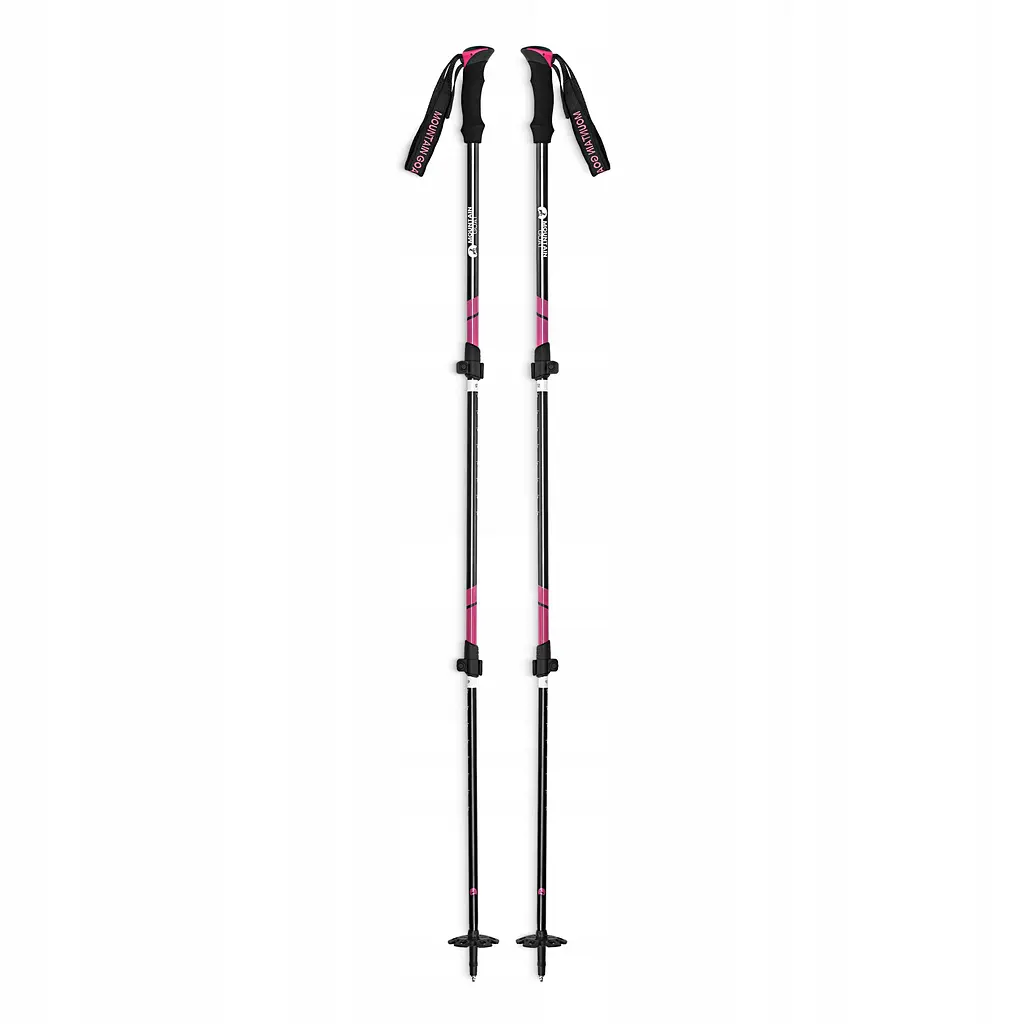 Трекінгові палиці Mountain Goat Peak+ 65-135 см Black/Pink (P-5905973404648) - фото 13