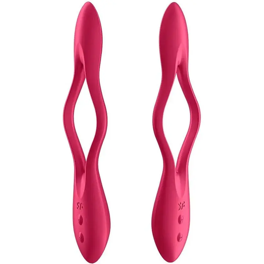 Универсальный гибкий вибратор для пар Satisfyer Elastic Joy Red - фото 3