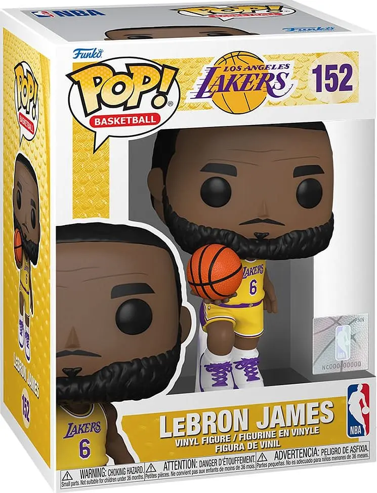 Фигурка Funko Pop Леброн Джеймс Лос Анджелес Лейкерс LeBron James LA Lakers 10см LAL LJ 152 - фото 3