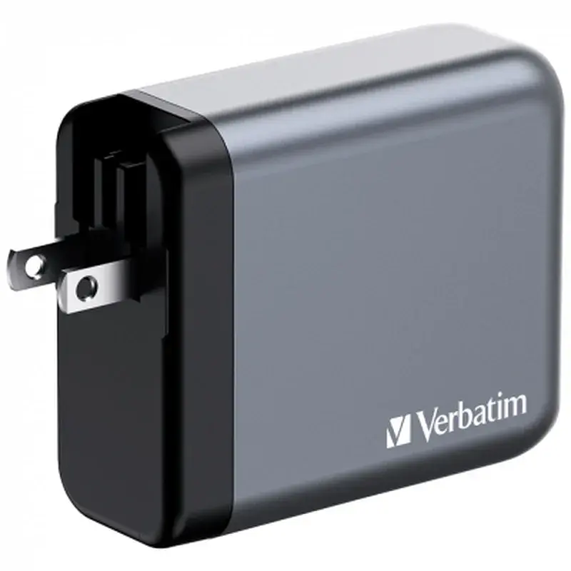 Зарядний пристрій Verbatim GaN 140 W 4 ports (2xUSB-C-140 W,USB-C 20 W /USB-A -3.0) (32203) - фото 3