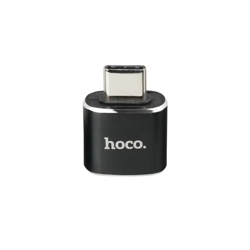 Adapter Hoco UA5 Type-C -> USB Black - фото 6